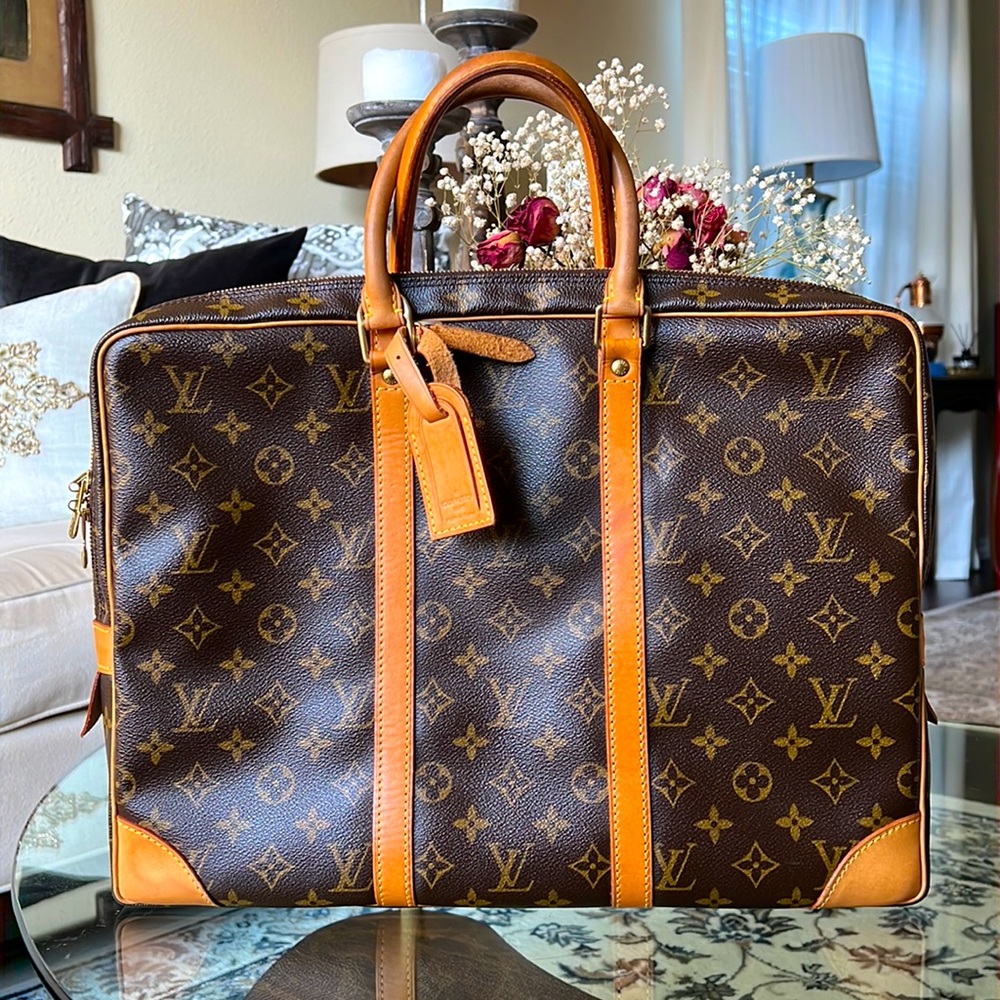 Authentic Louis Vuitton Vintage Porte Documents Voyage